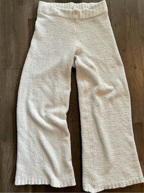 ✨SKIMS Cream Cozy Knit Wide-Leg Lounge Pants✨
